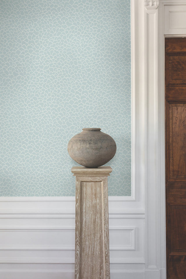 Nadie Blue Textured Abstract Wallpaper - York GT4572