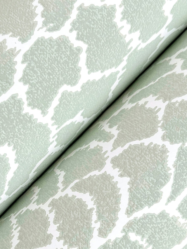 Nadie Green Textured Wallpaper with Raised Ink - York GT4573
