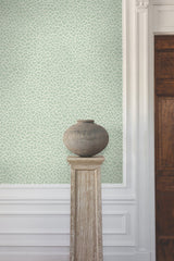 Nadie Green Textured Wallpaper with Raised Ink - York GT4573