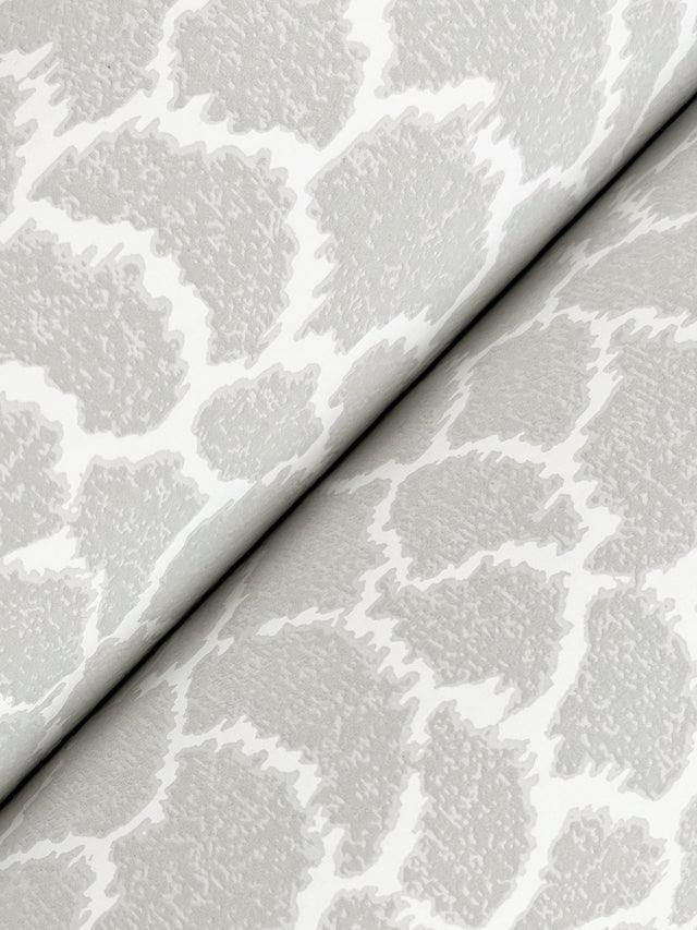 Nadie Grey Textured Abstract Raised Ink Wallpaper - York GT4574