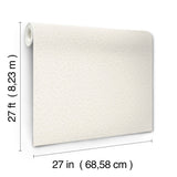 Nadie White Textures Transitional Wallpaper - York GT4576