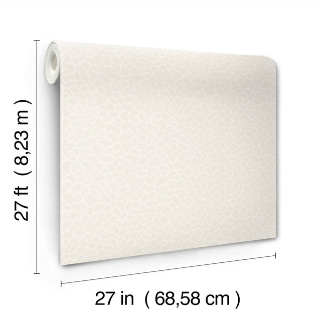 Nadie White Textures Transitional Wallpaper - York GT4576