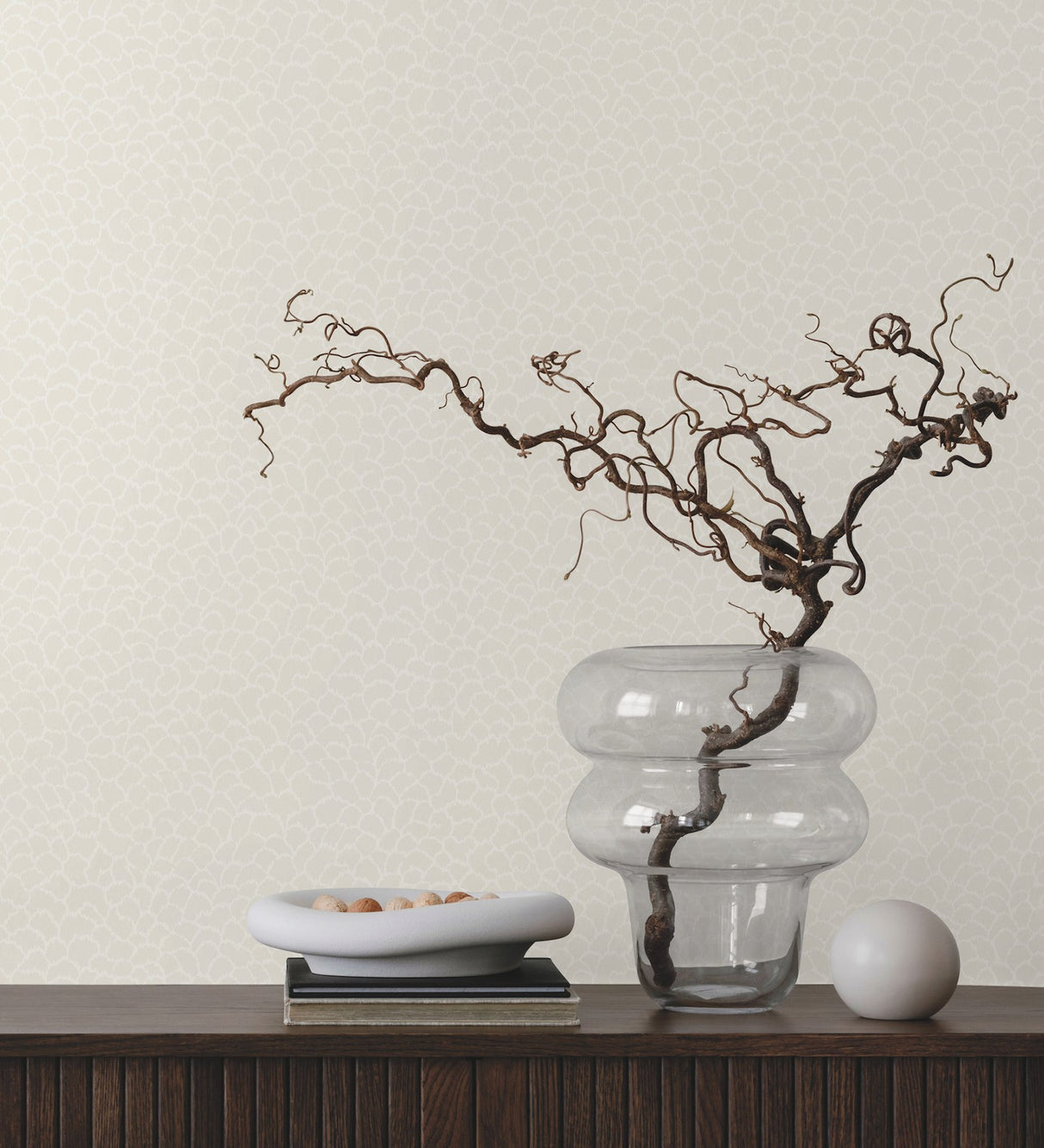 Nadie White Textures Transitional Wallpaper - York GT4576