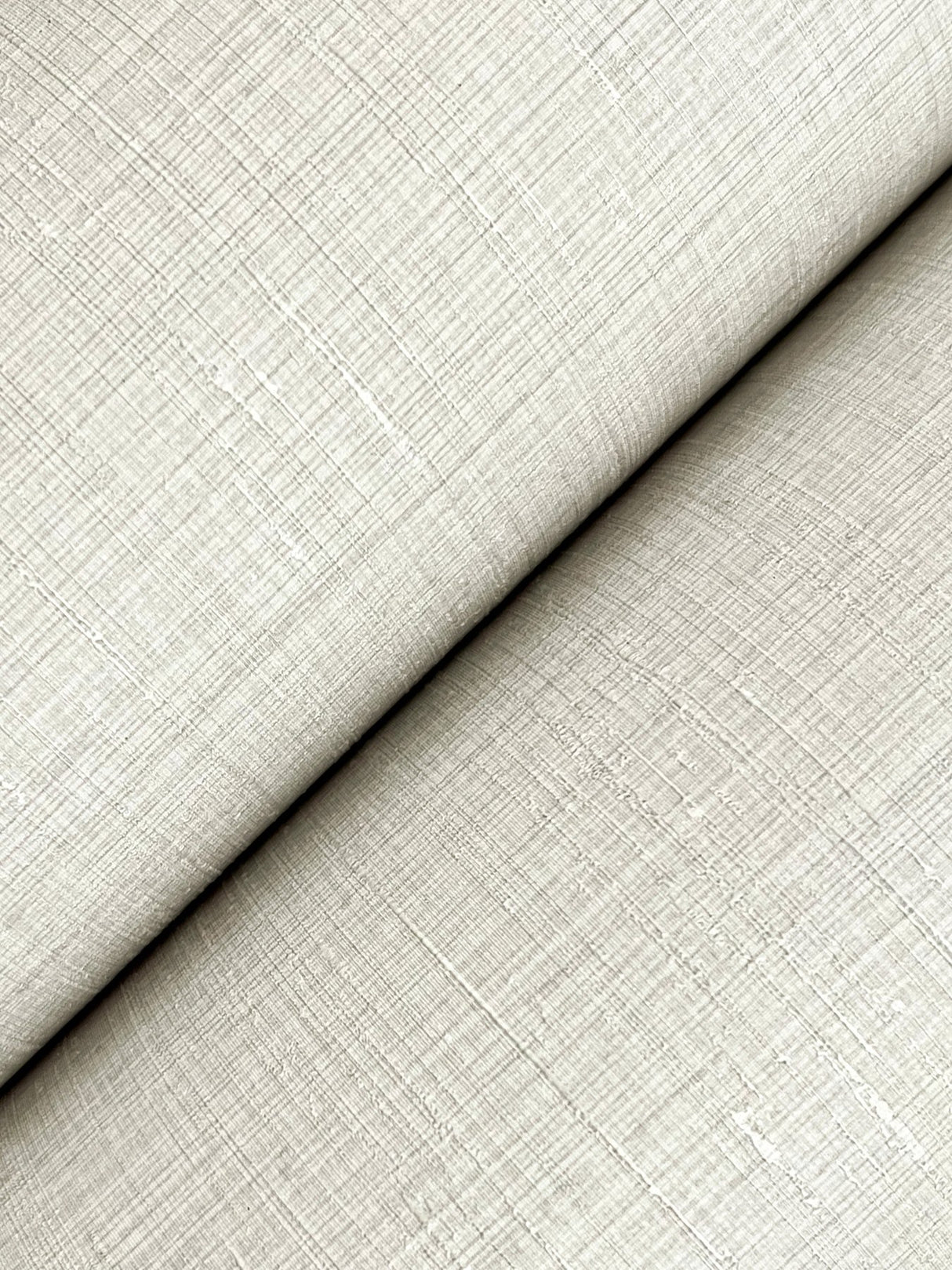 Amari Platinum Wallpaper with Textured Weave in Transitional Style - York GT4591N