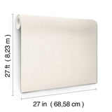 Amari Platinum Wallpaper with Textured Weave in Transitional Style - York GT4591N