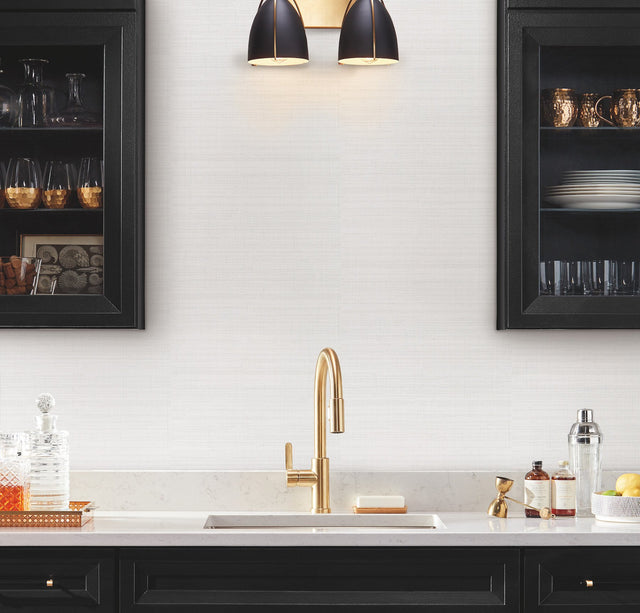 Amari Porcelain Wallpaper with Weaves Textured Motif - York GT4596N