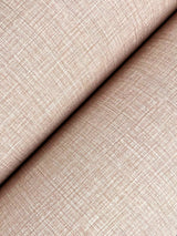 Amari Harmony Pink Fabric-Texture Vinyl Non Woven Wallpaper - Ronald Redding Classics GT4597N