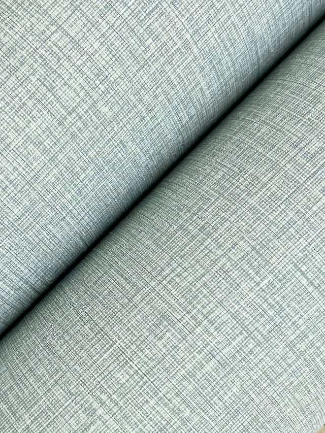 Amari Airy Grey Weaves Wallpaper, Transitional Vinyl Non Woven Texture - York GT4598N