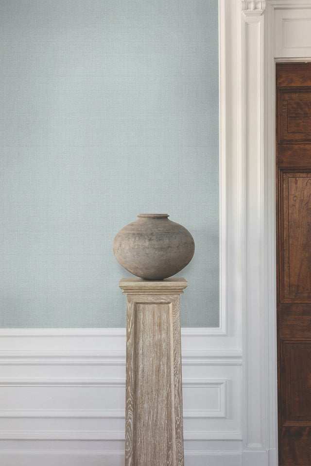Amari Airy Grey Weaves Wallpaper, Transitional Vinyl Non Woven Texture - York GT4598N