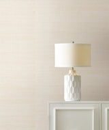 Maguey Sisal Cream Wallpaper with Traditional Grasscloth Texture - York GV0100NW