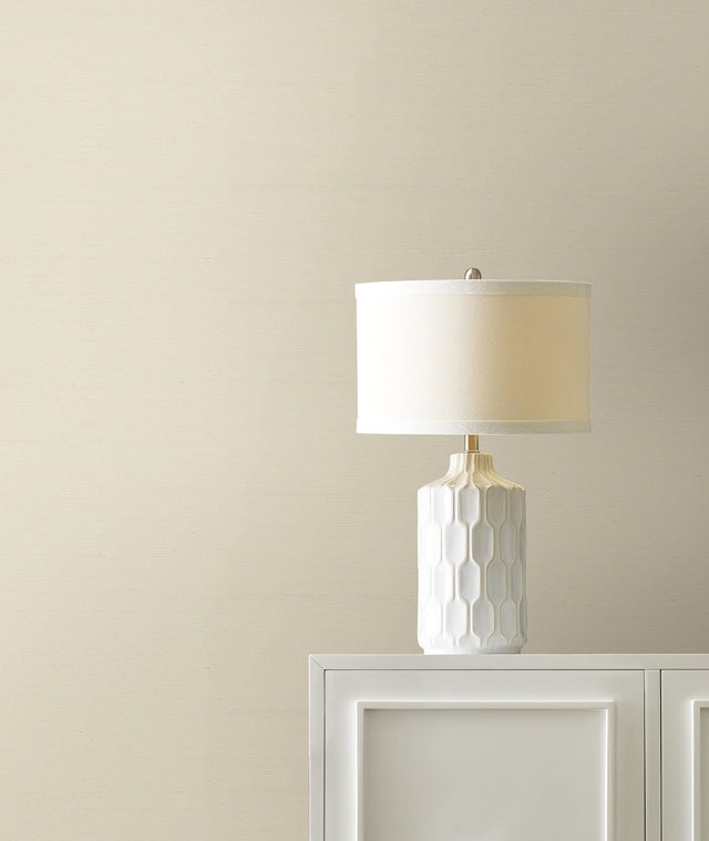 Maguey Sisal Porcelain Wallpaper with Grasscloth Texture - York GV0101NW