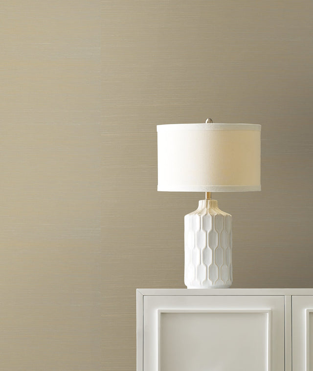 Maguey Sisal Almond Grasscloth Wallpaper Traditional - York GV0105NWFD