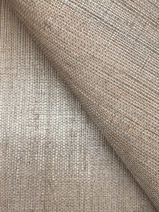 Maguey Sisal Khaki Grasscloth Wallpaper, Traditional Style - York GV0107NWFD