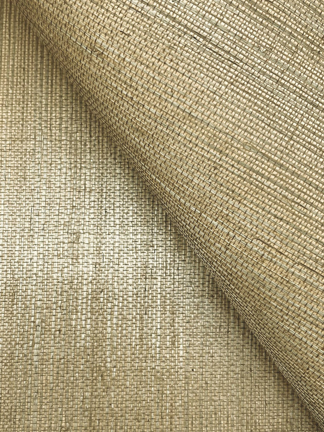 Maguey Sisal Khaki Wallpaper with Grasscloth Traditional Style - York GV0107NW