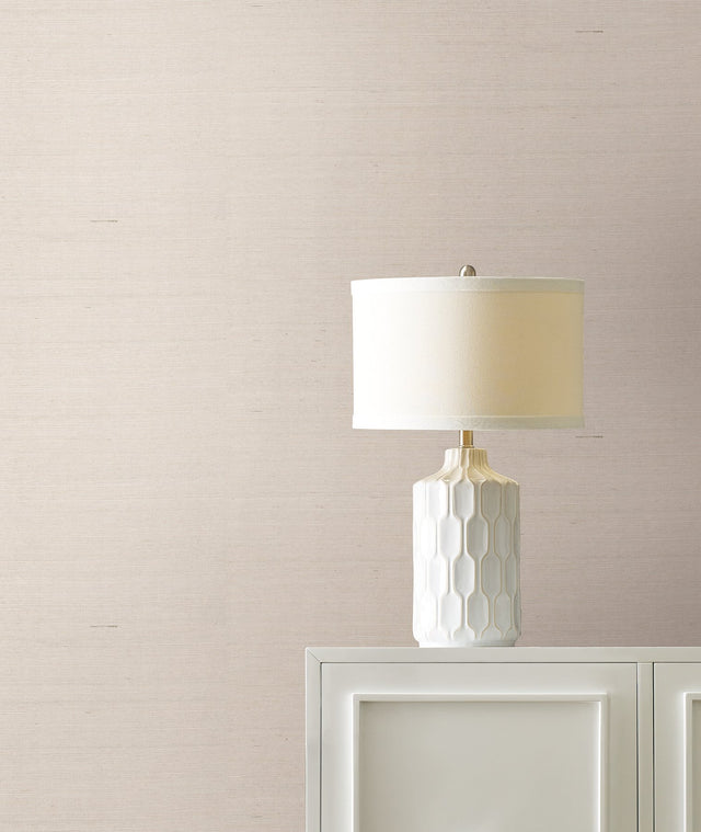 Maguey Sisal Latte Grasscloth Wallpaper - Ronald Redding GV0109NW
