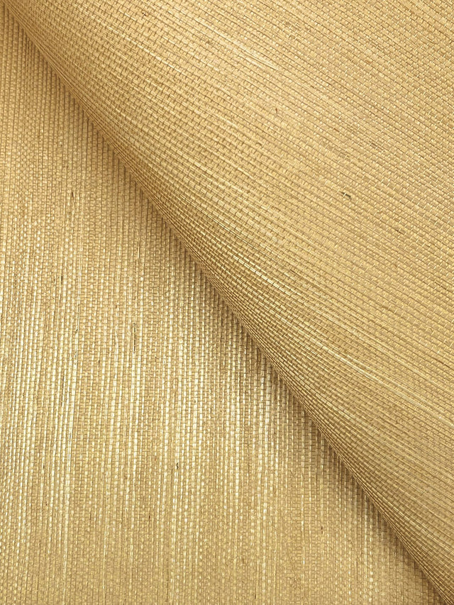 Maguey Sisal Straw Wallpaper in Straw Grasscloth - York GV0113NW