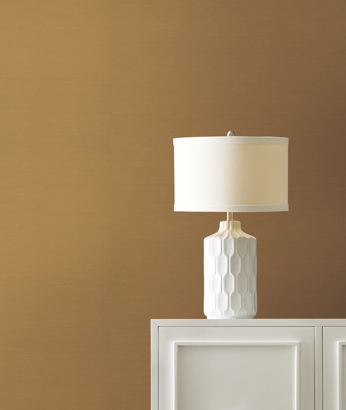 Maguey Sisal Dijon Wallpaper with Traditional Grasscloth Texture - York GV0115NW