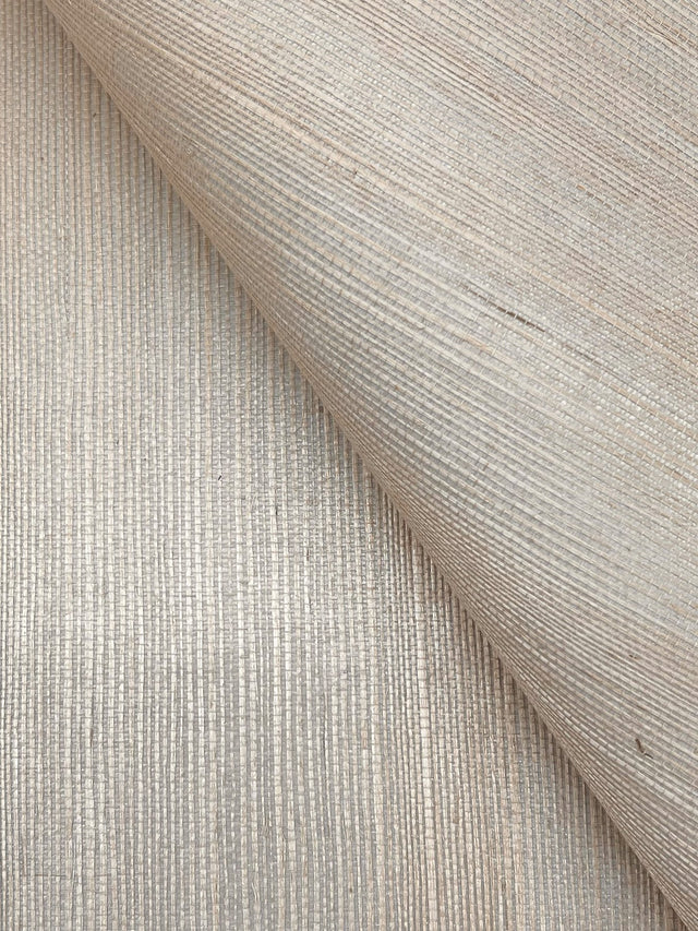 Maguey Sisal Beige Grasscloth Wallpaper with Natural Woven Texture - York GV0118NW