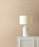 Maguey Sisal Beige Grasscloth Wallpaper with Natural Woven Texture - York GV0118NW