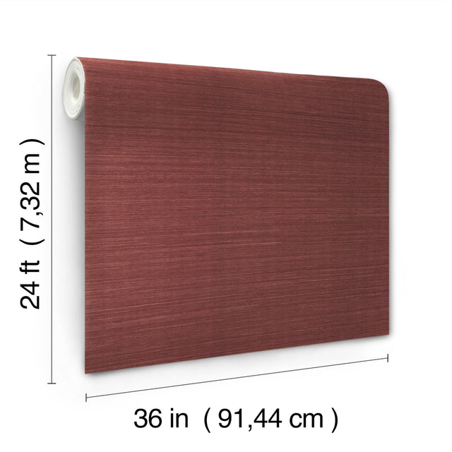 Maguey Sisal Mulberry Grasscloth Wallpaper with Traditional Style - York GV0123NW