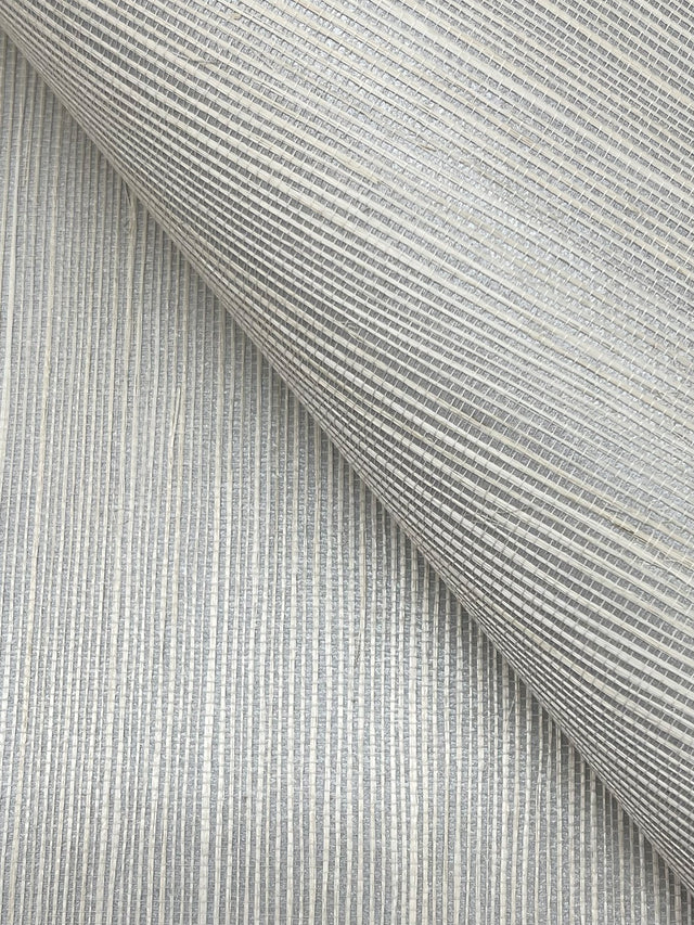 Maguey Sisal Cloudy Grasscloth Wallpaper with Metallic Effect - York GV0133NWFD