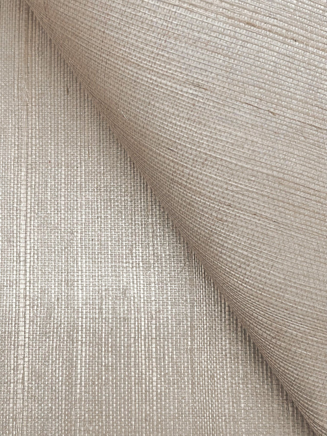 Maguey Sisal Stone Grasscloth Wallpaper with Traditional Natural Weave - York GV0134NW