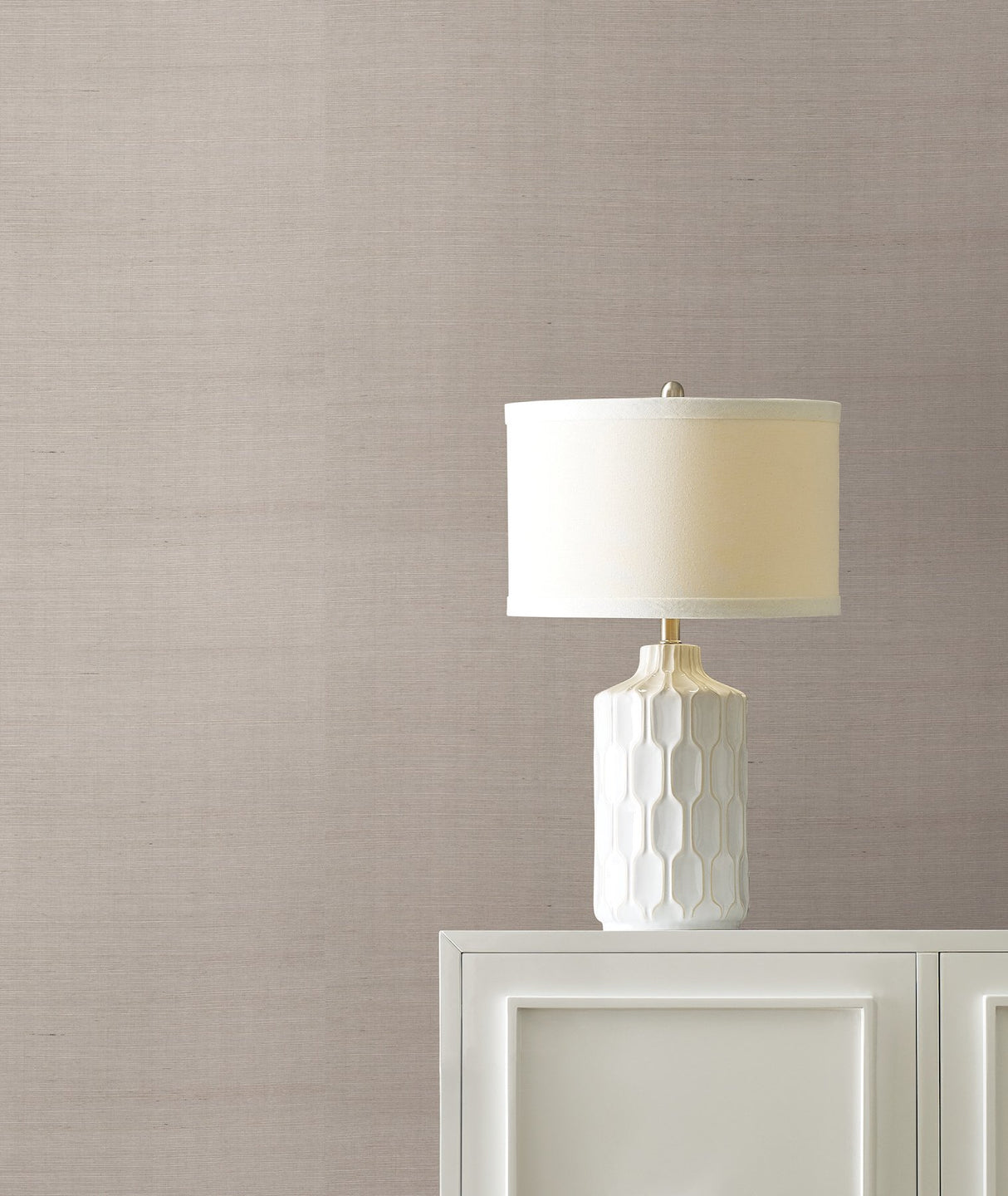 Maguey Sisal Stone Grasscloth Wallpaper with Traditional Natural Weave - York GV0134NW