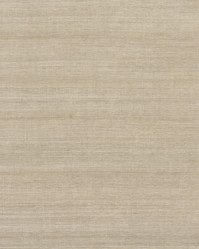 Maguey Sisal Silver Grasscloth Wallpaper with Metallic Effect - York GV0135NW