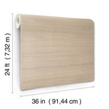 Maguey Sisal Beige Wallpaper with Metallic Grasscloth Texture - York GV0136NW
