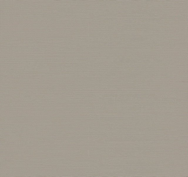 Maguey Sisal Taupe Wallpaper with Metallic Grasscloth Texture - York GV0137NWFD