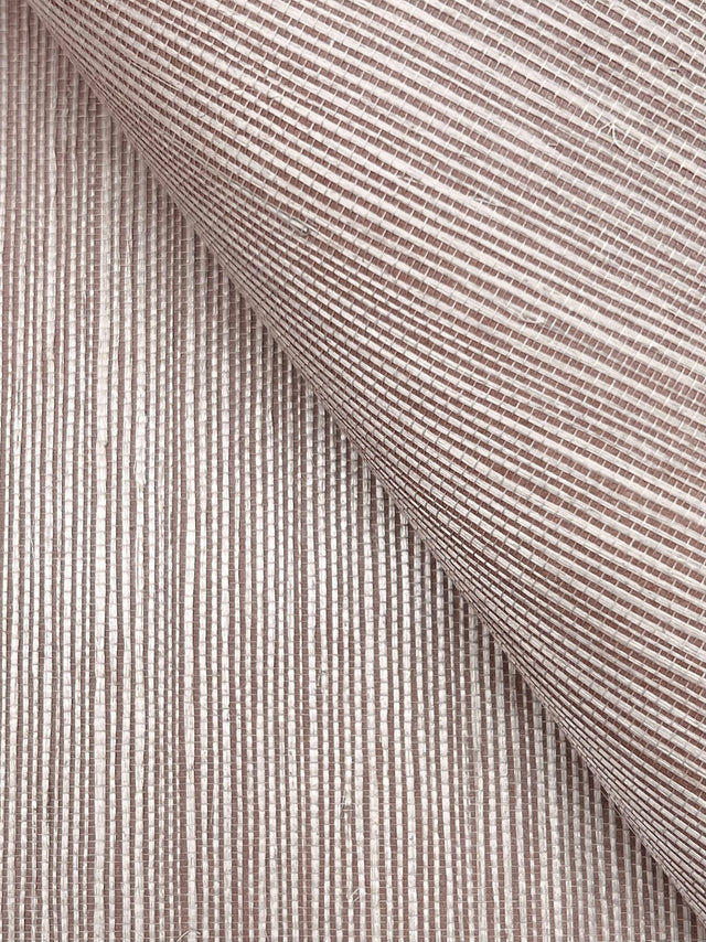 Maguey Sisal Driftwood Grasscloth Wallpaper with Metallic Effect - York GV0138NW