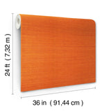 Maguey Sisal Clementine Grasscloth Wallpaper with Traditional Style - York GV0140NWFD