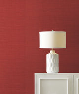 Maguey Sisal Tomato Grasscloth Wallpaper - York GV0141NWFD