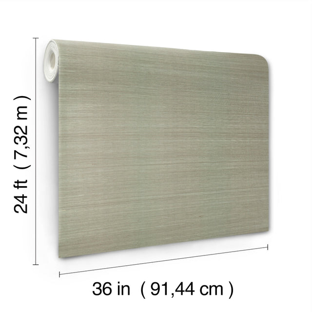Maguey Sisal Pine Grasscloth Wallpaper with Natural Woven Texture - York GV0144NW