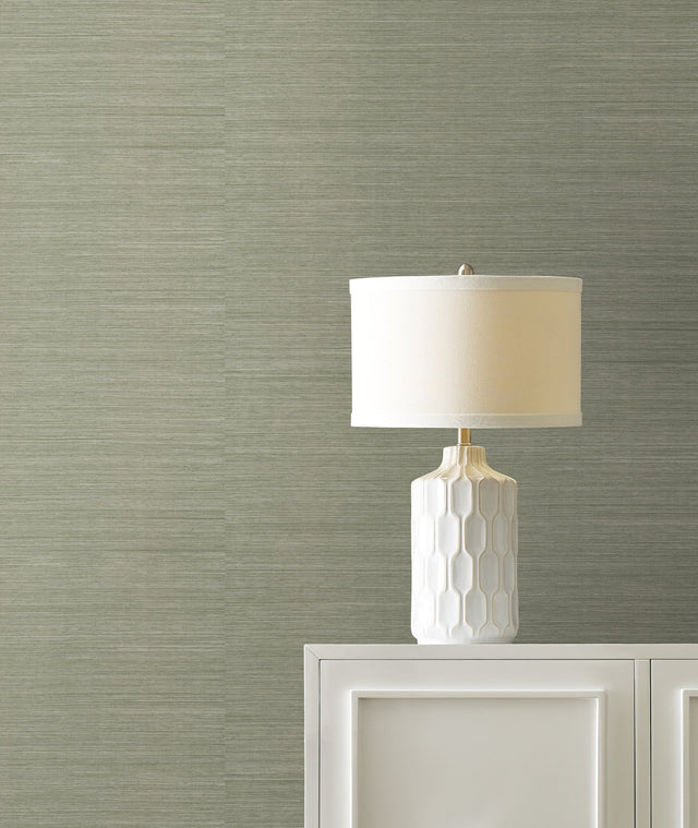 Maguey Sisal Pine Grasscloth Wallpaper with Natural Woven Texture - York GV0144NW