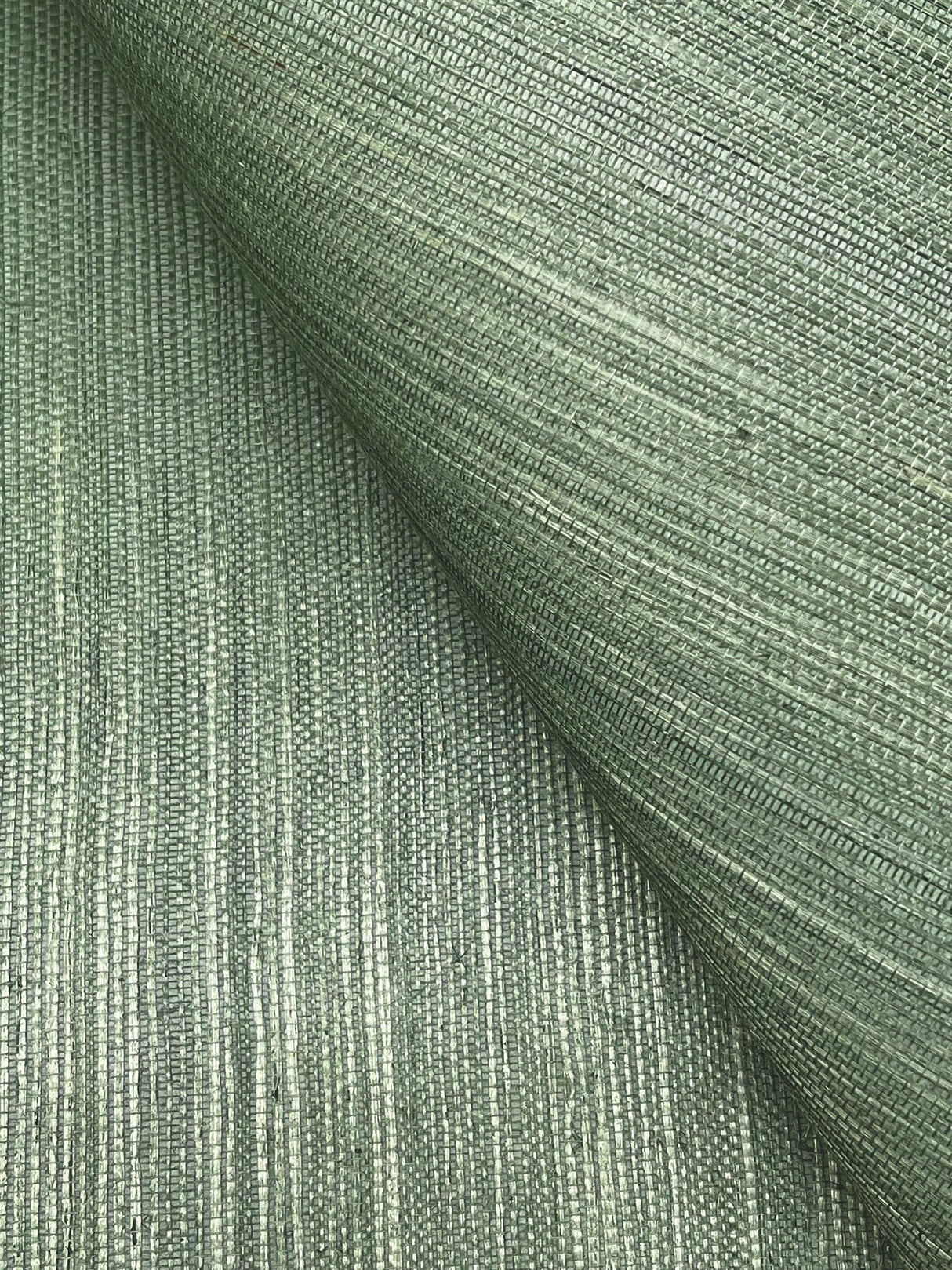 Maguey Sisal Sage Grasscloth Wallpaper, Traditional Style - York GV0146NW