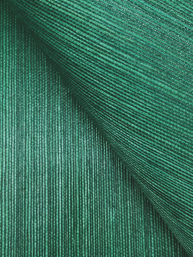 Maguey Sisal Jade Grasscloth Wallpaper with Traditional Natural Texture - York GV0147NW