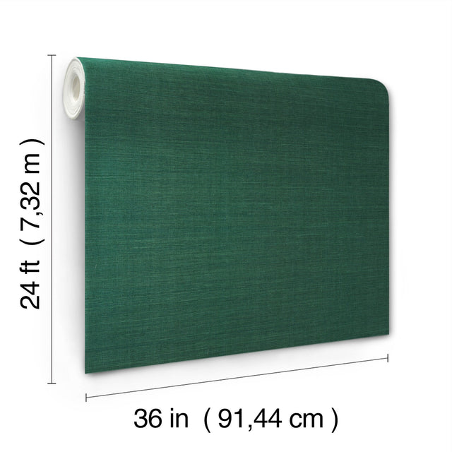 Maguey Sisal Forest Grasscloth Wallpaper - York GV0148NW