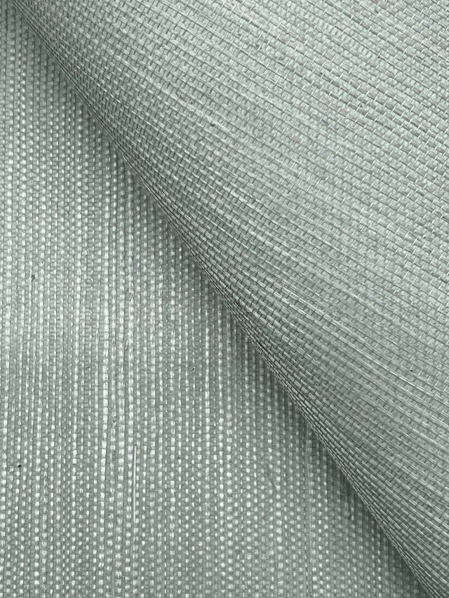 Maguey Sisal Thistle Grasscloth Wallpaper in Thistle Green - York GV0151NW