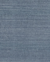 Maguey Sisal Denim Wallpaper with Traditional Grasscloth Style - York GV0163NW