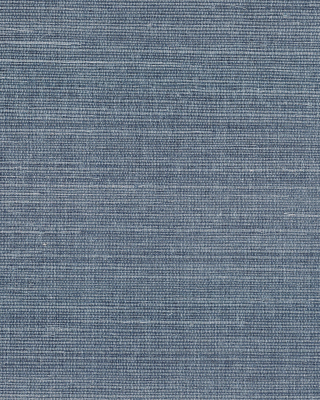 Maguey Sisal Denim Wallpaper with Traditional Grasscloth Style - York GV0163NW