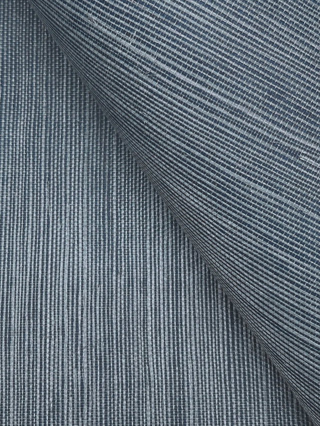 Maguey Sisal Denim Grasscloth Wallpaper with Traditional Style - York GV0163NWFD