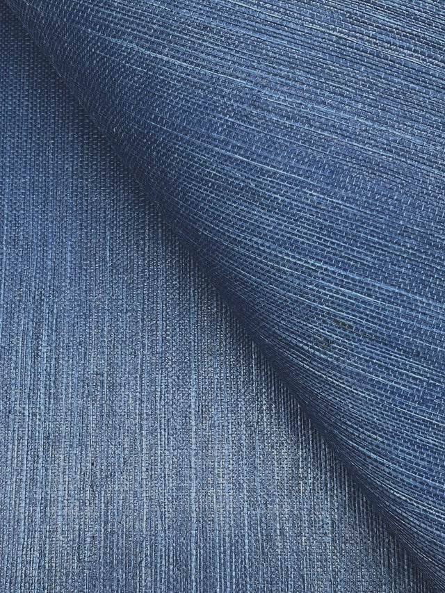 Maguey Sisal Lapis Grasscloth Wallpaper with Traditional Style - York GV0164NW