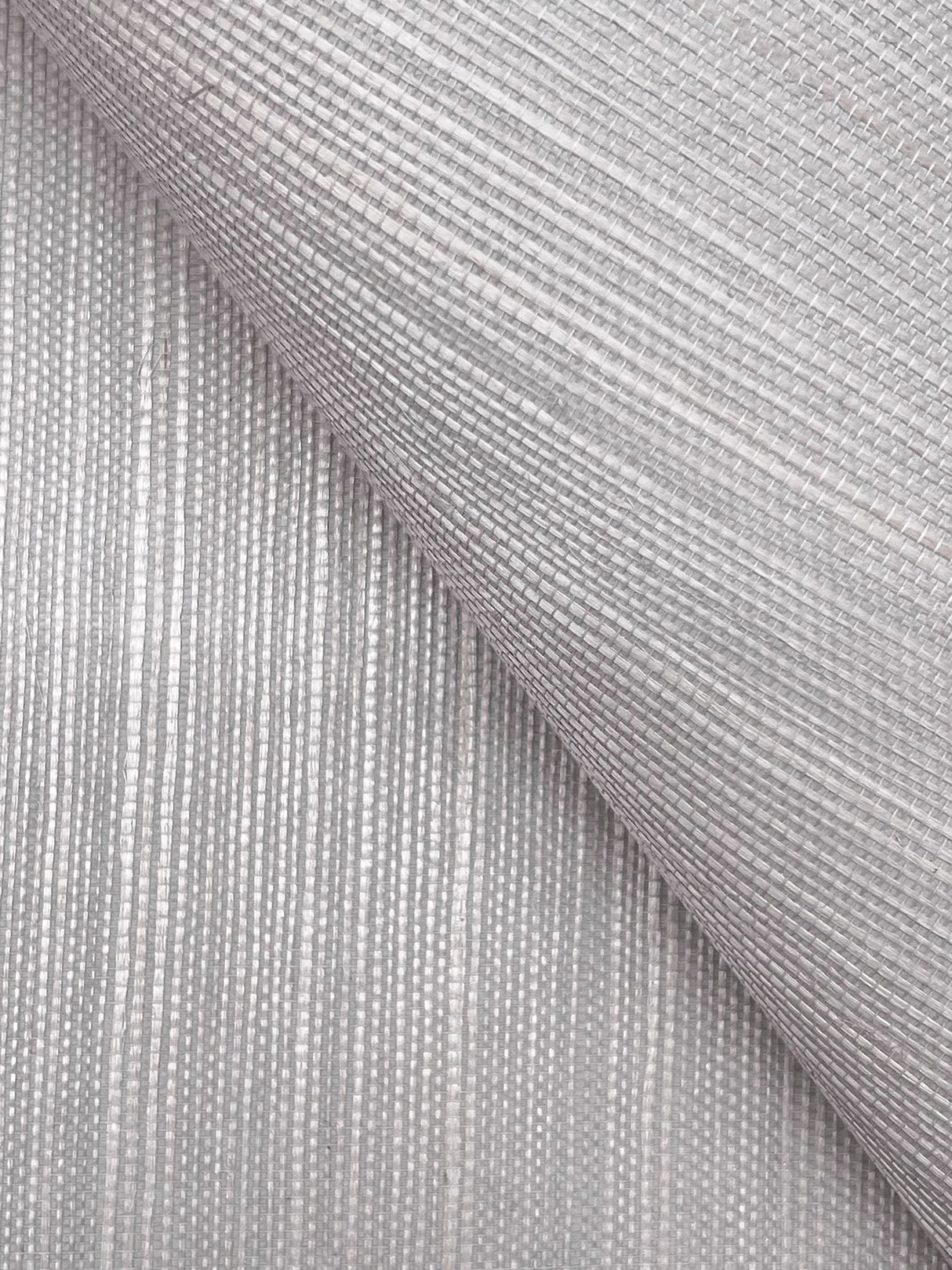 Maguey Sisal Apollo Grey Grasscloth Wallpaper, Traditional - York GV0166NW