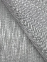 Maguey Sisal Pewter Grasscloth Wallpaper with Woven Texture - York GV0168NW