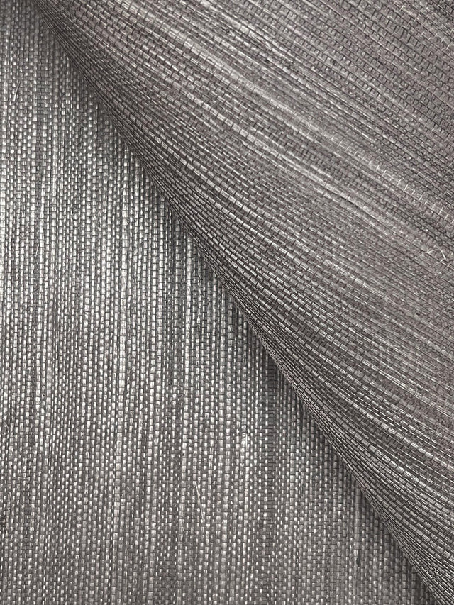 Maguey Sisal Smoke Grasscloth Wallpaper - Traditional Style - York GV0171NW