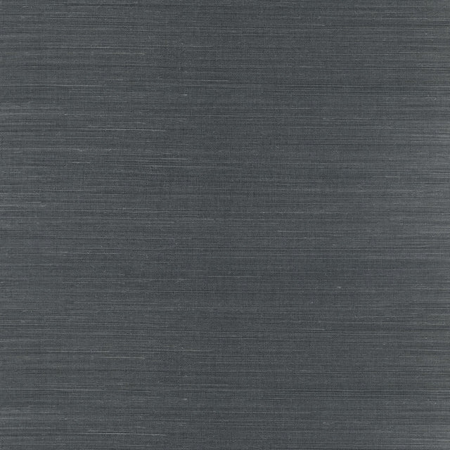 Maguey Sisal Gunmetal Grasscloth Wallpaper, Traditional Non Woven Unpasted - York GV0172NWFD