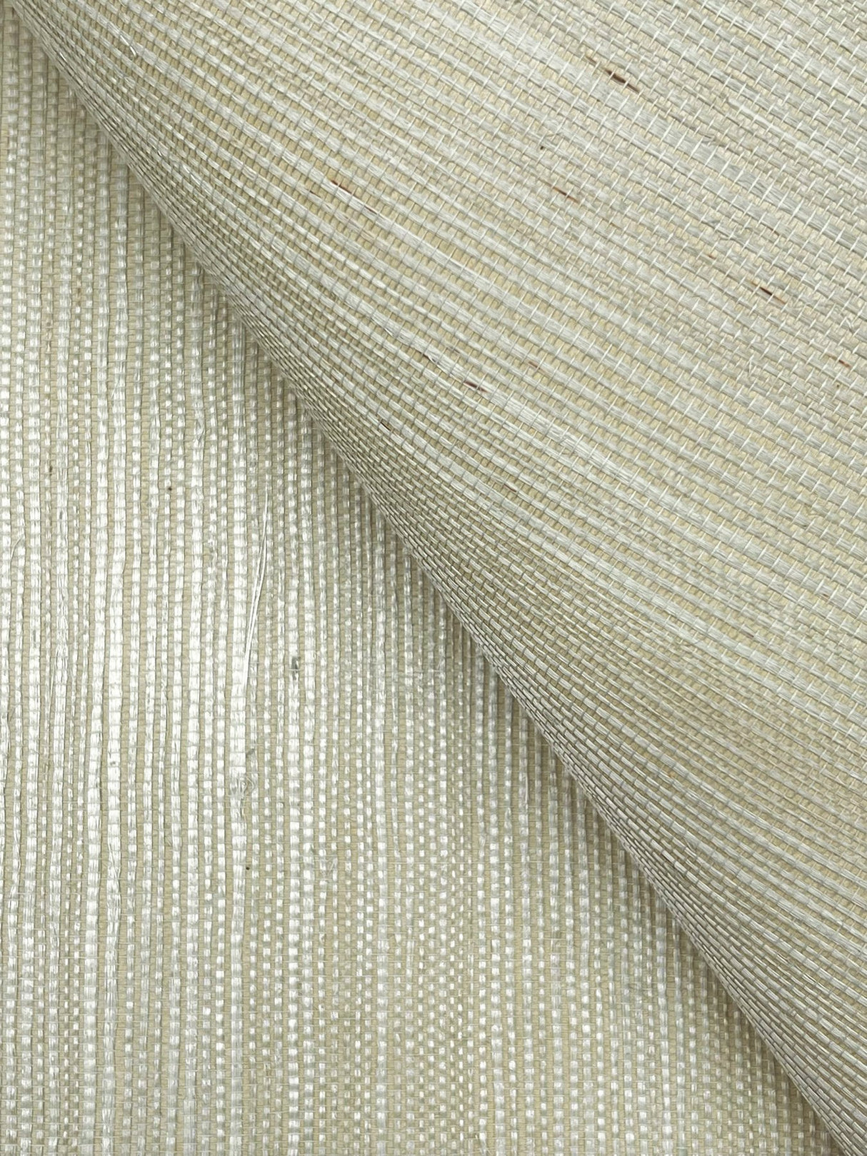 Maguey Sisal Mushroom Wallpaper with Natural Grasscloth Texture - York GV0176NWFD