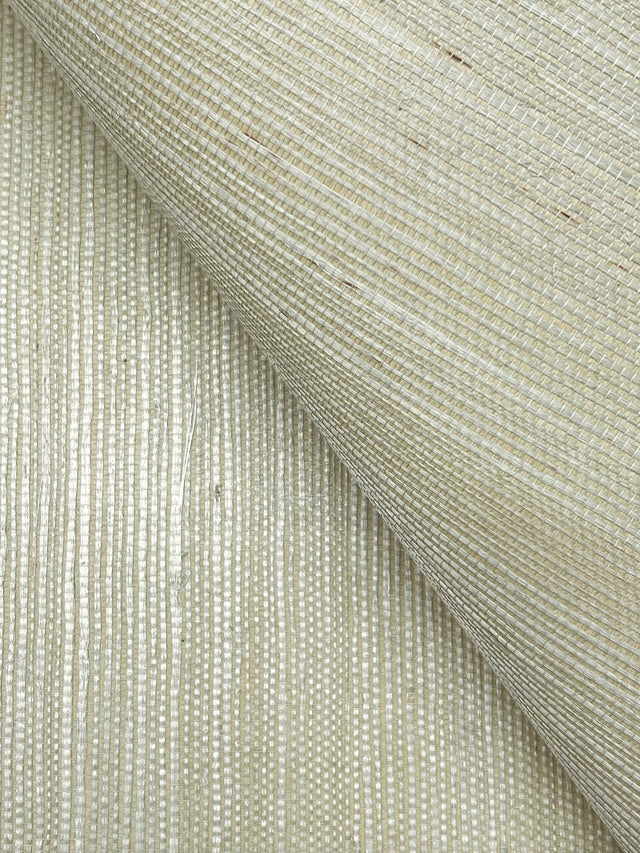 Maguey Sisal Mushroom Wallpaper with Natural Grasscloth Texture - York GV0176NWFD