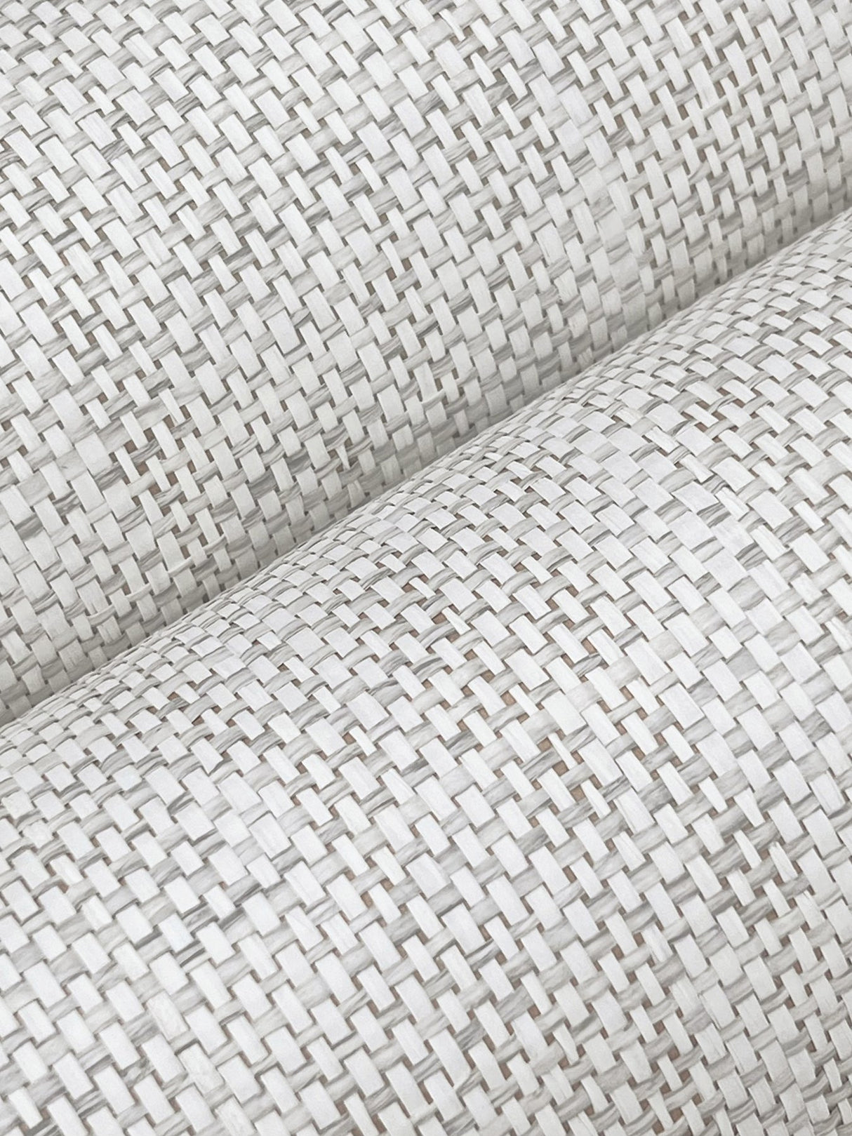 Edo Paperweave Smoke Wallpaper with Traditional Grasscloth Paper Weave Texture - York GV0182